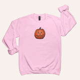 Jack O Lantern Unisex Crew Neck Sweatshirt