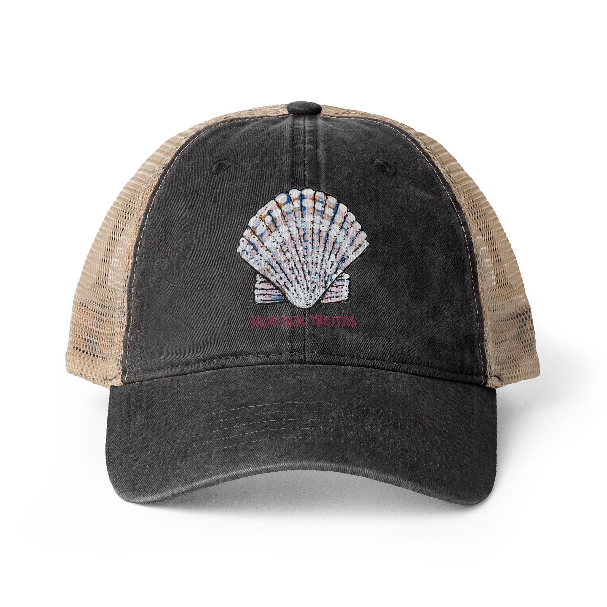 Shell Women's Washed Mesh-Back Cap