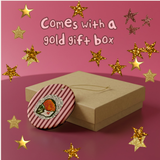 Philly Sushi Roll Ceramic Ornament
