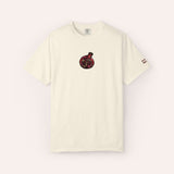 Pomegranate Embroidered Cotton Tee