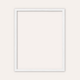 White Wood Frame