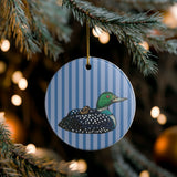 Loon Ceramic Ornament