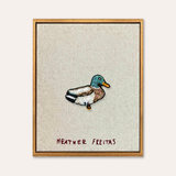 Duck Beaded Wall Art