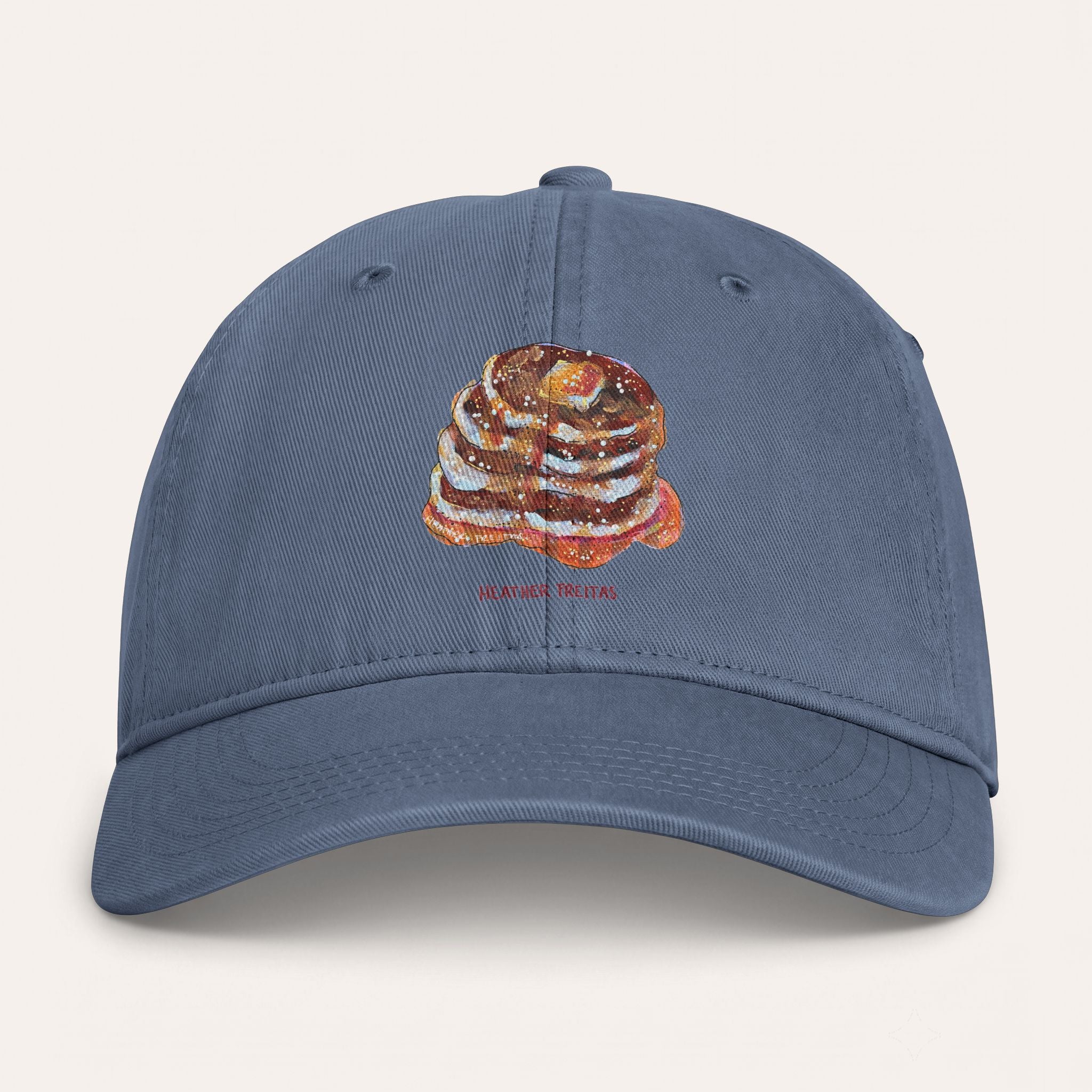 Pancakes Washed Cotton Cap