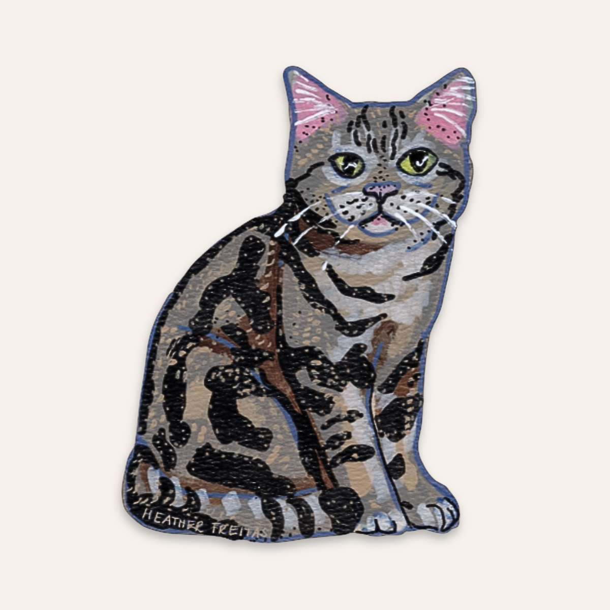 American Shorthair Cat Sticker