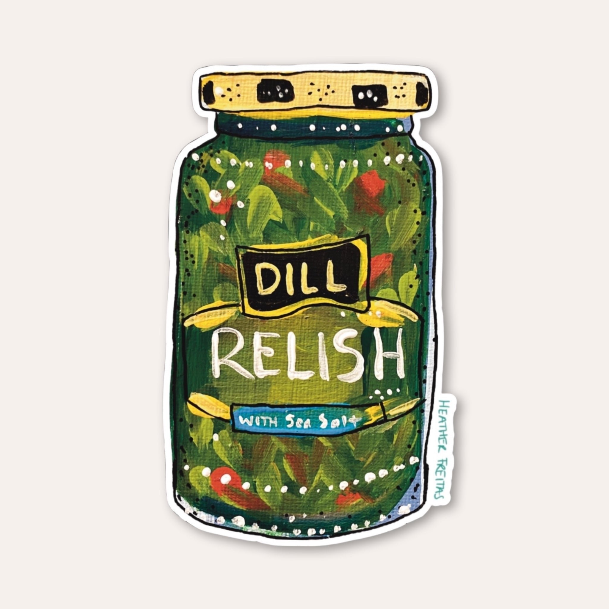 Relish Sticker