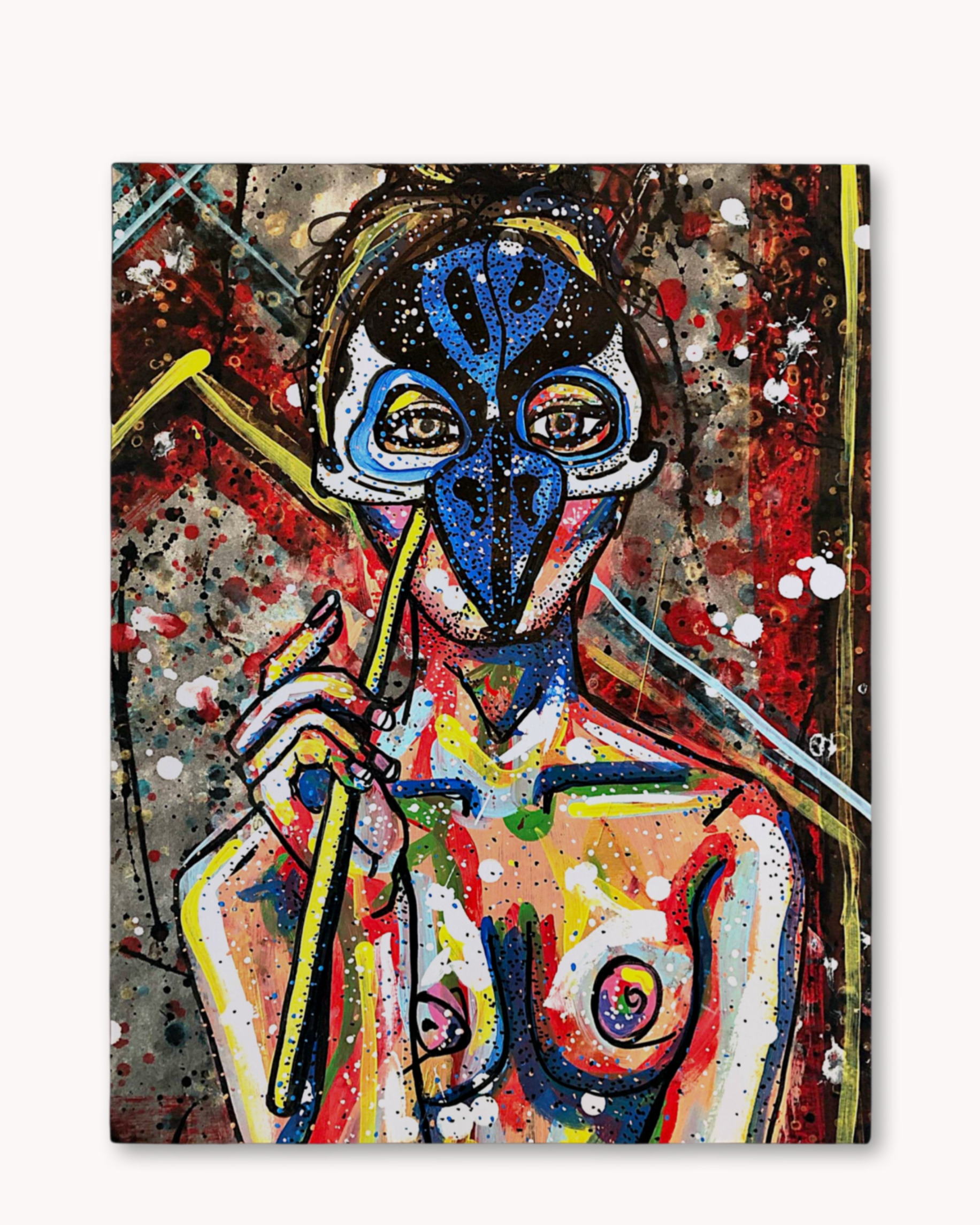 Masked Bird - Economy Print