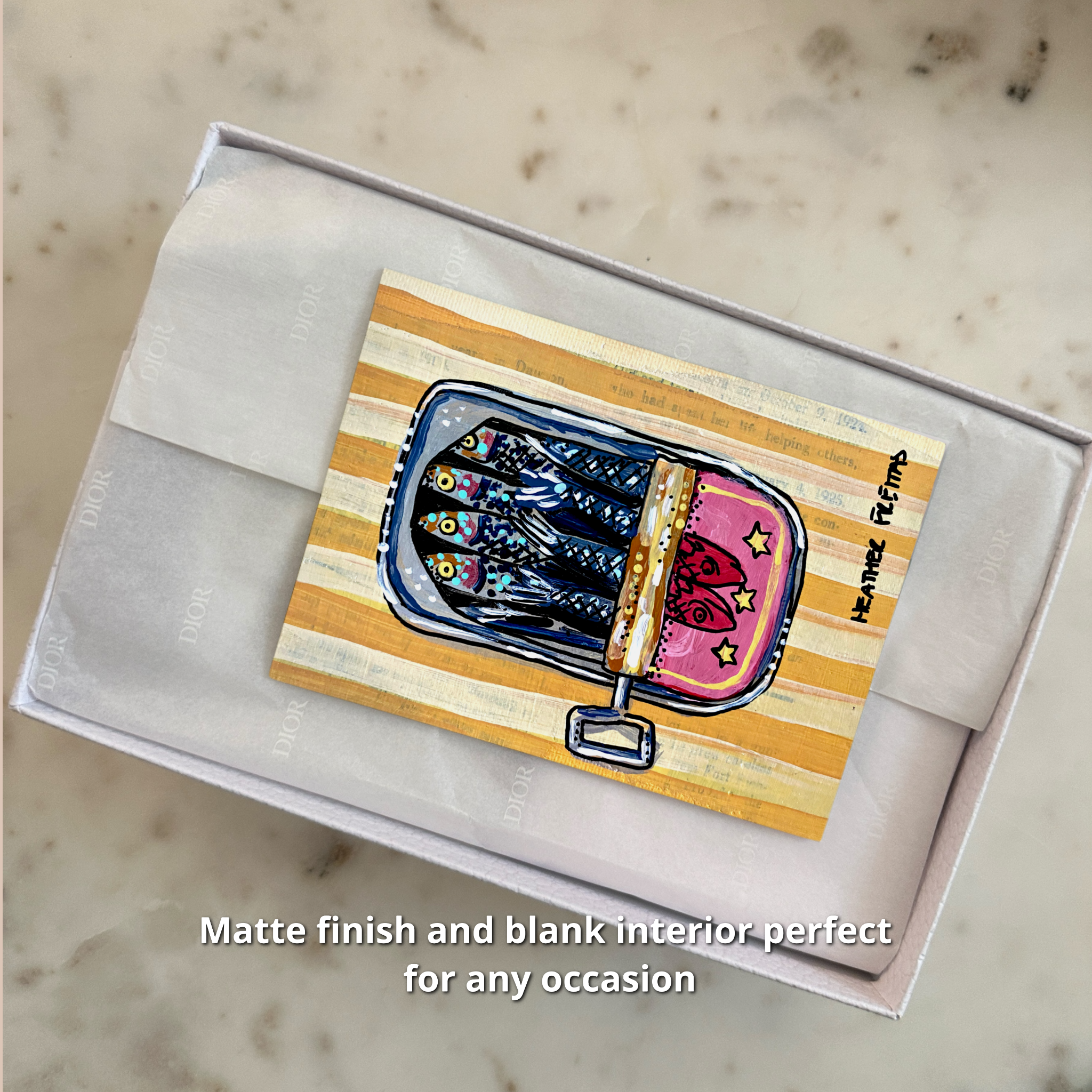 Sardines - Greeting Card / Fine Art Print