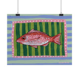 Red Snapper Art Print