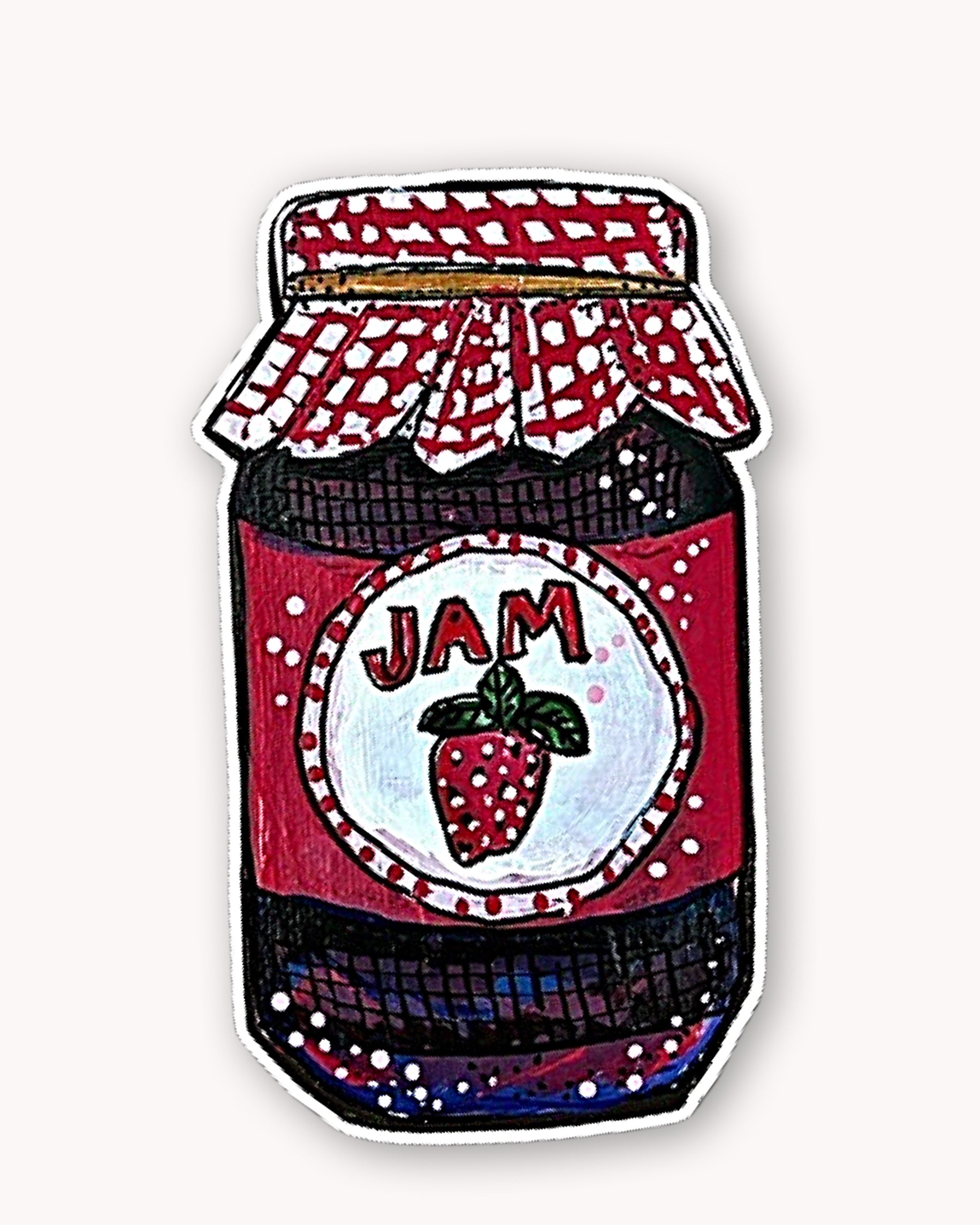 Strawberry Jam Sticker