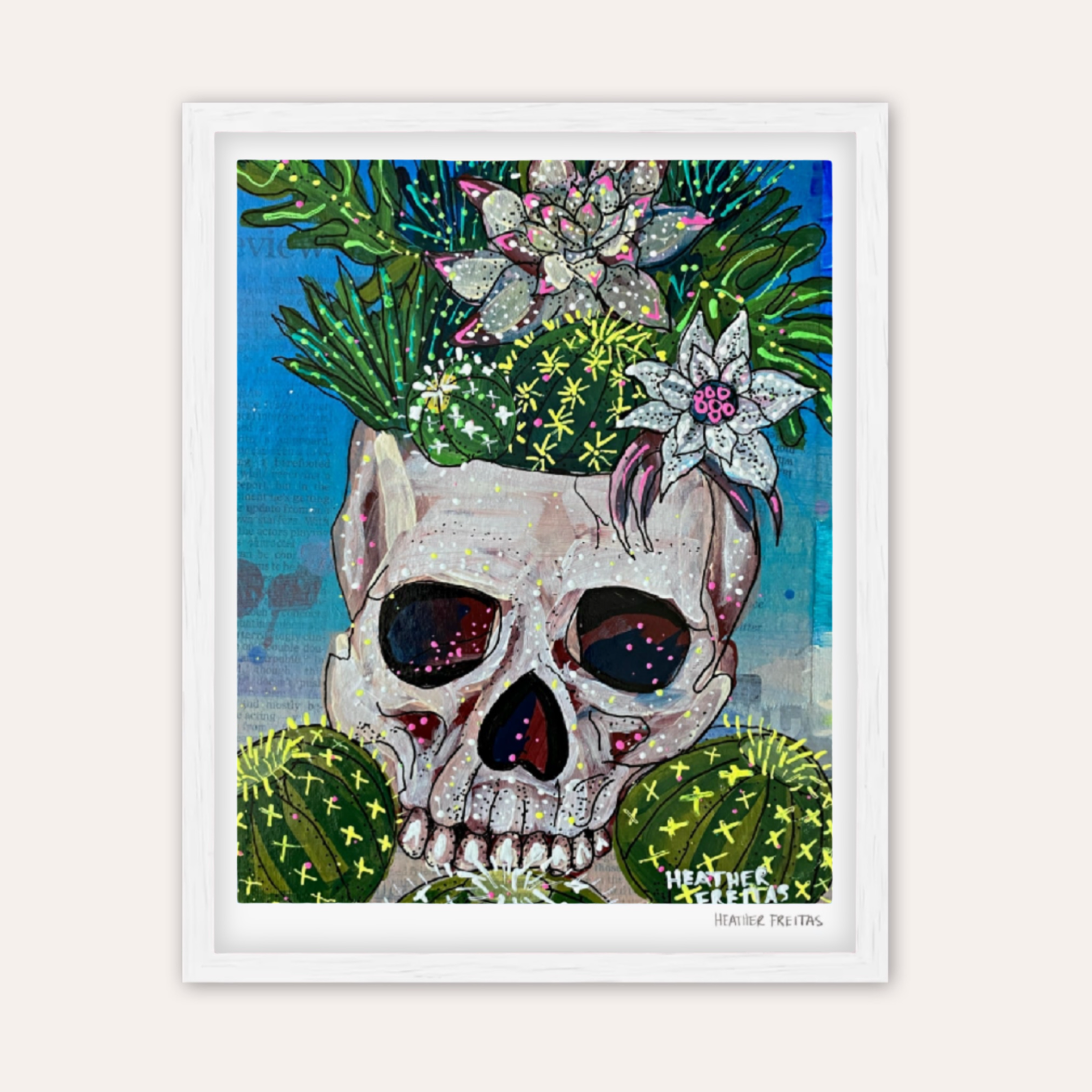Desert Bloom Fine Art Print