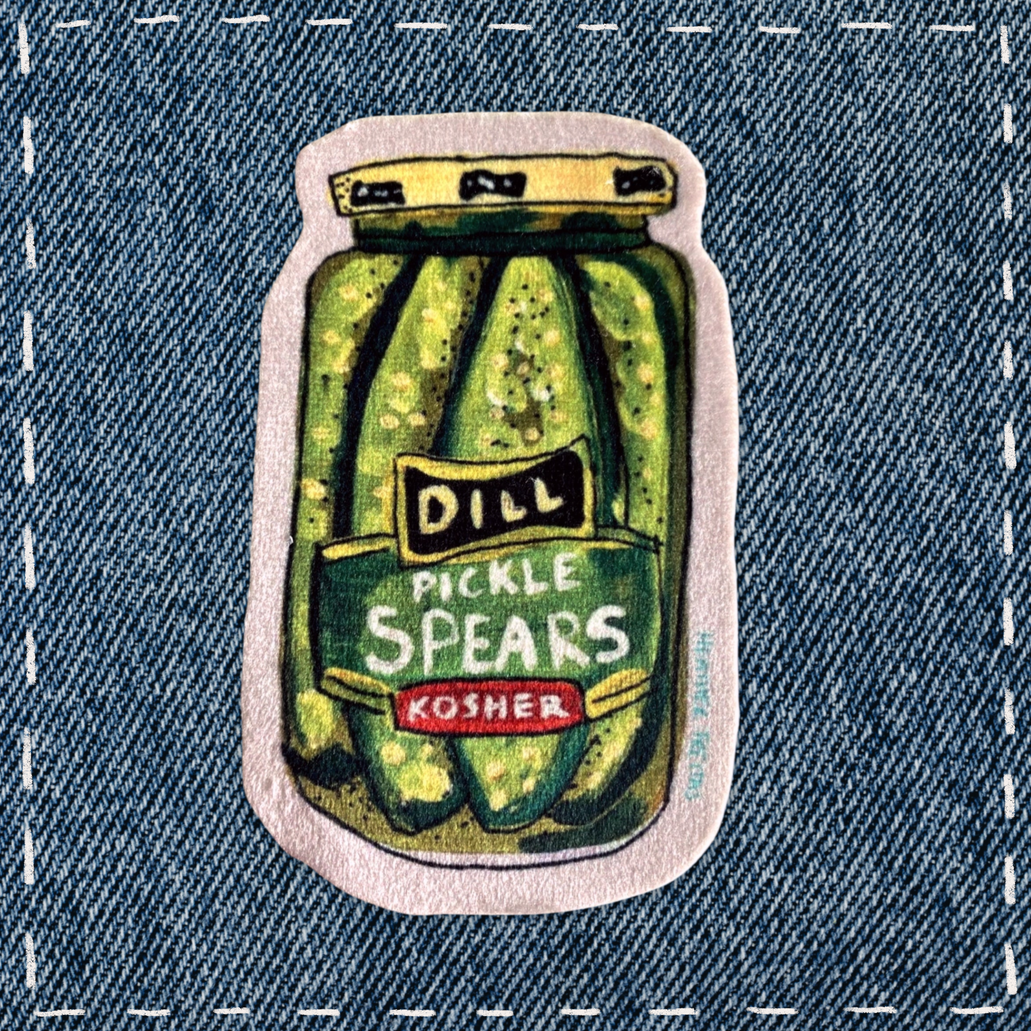 Pickle Spears - Sew On Patch