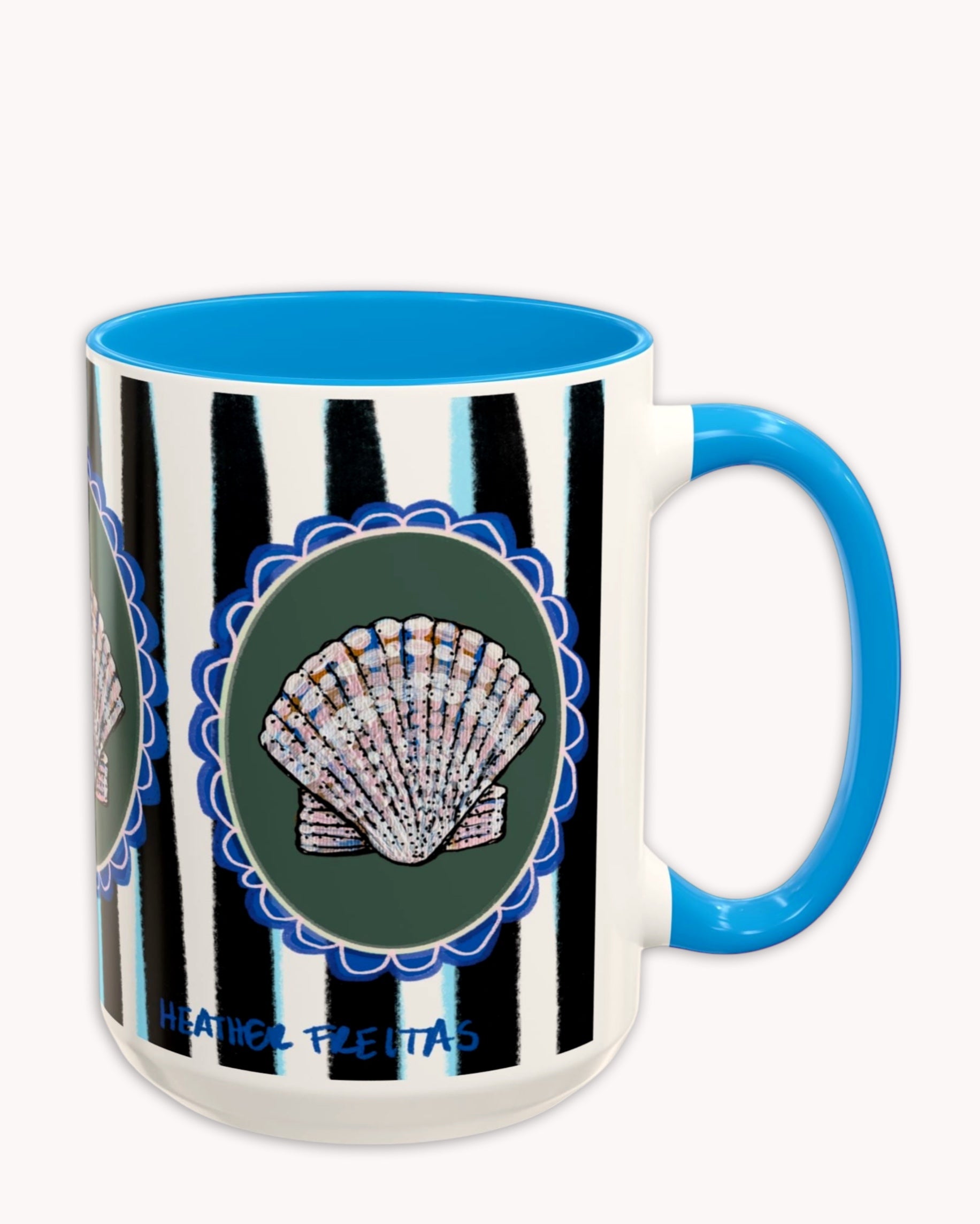 Sea Shell Coffee Mug 15oz