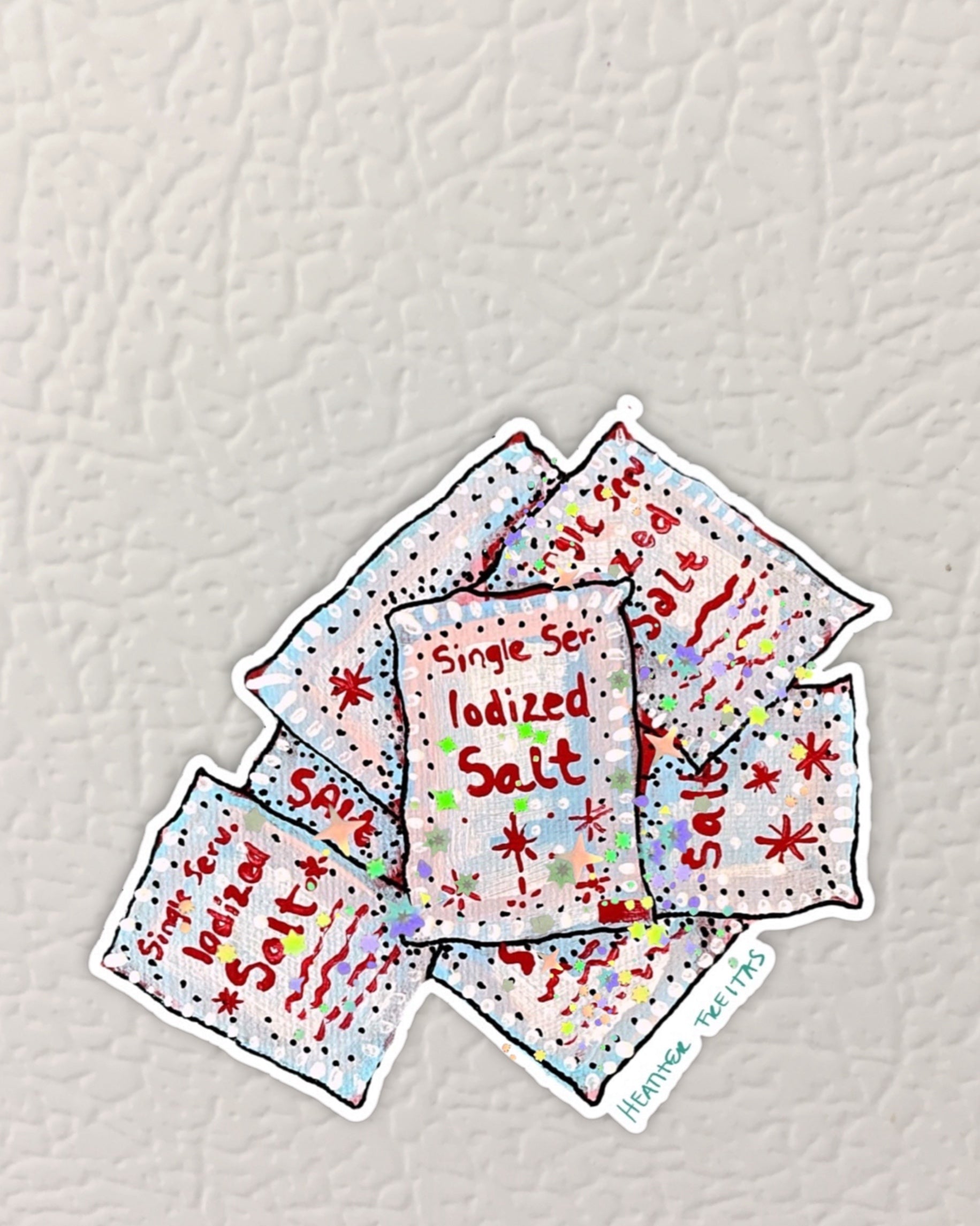 Salt Packet Magnet ( Die-Cut )