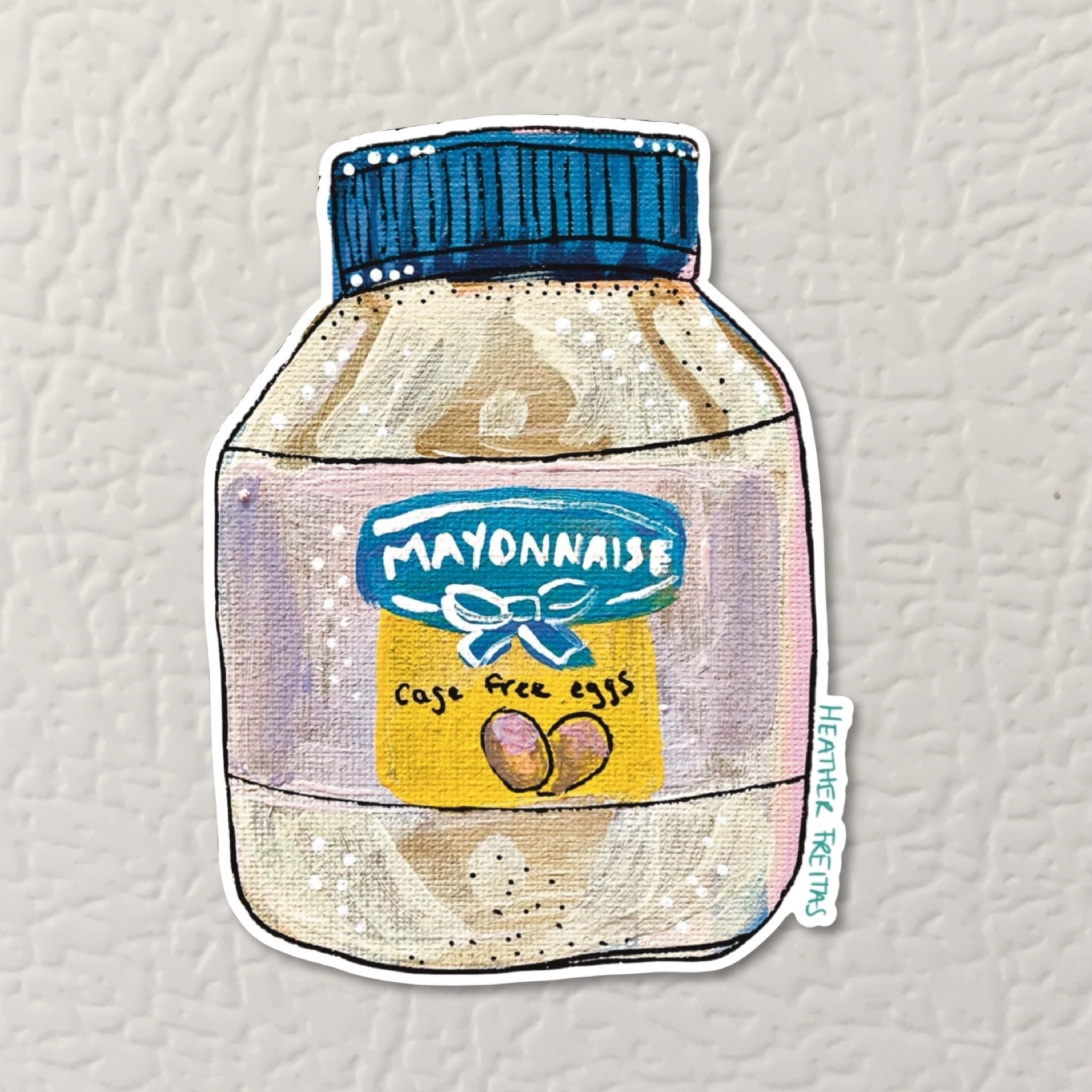 Mayonnaise Magnet ( Die-Cut )