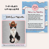 Cowboy Cat Magnet ( Die-Cut )