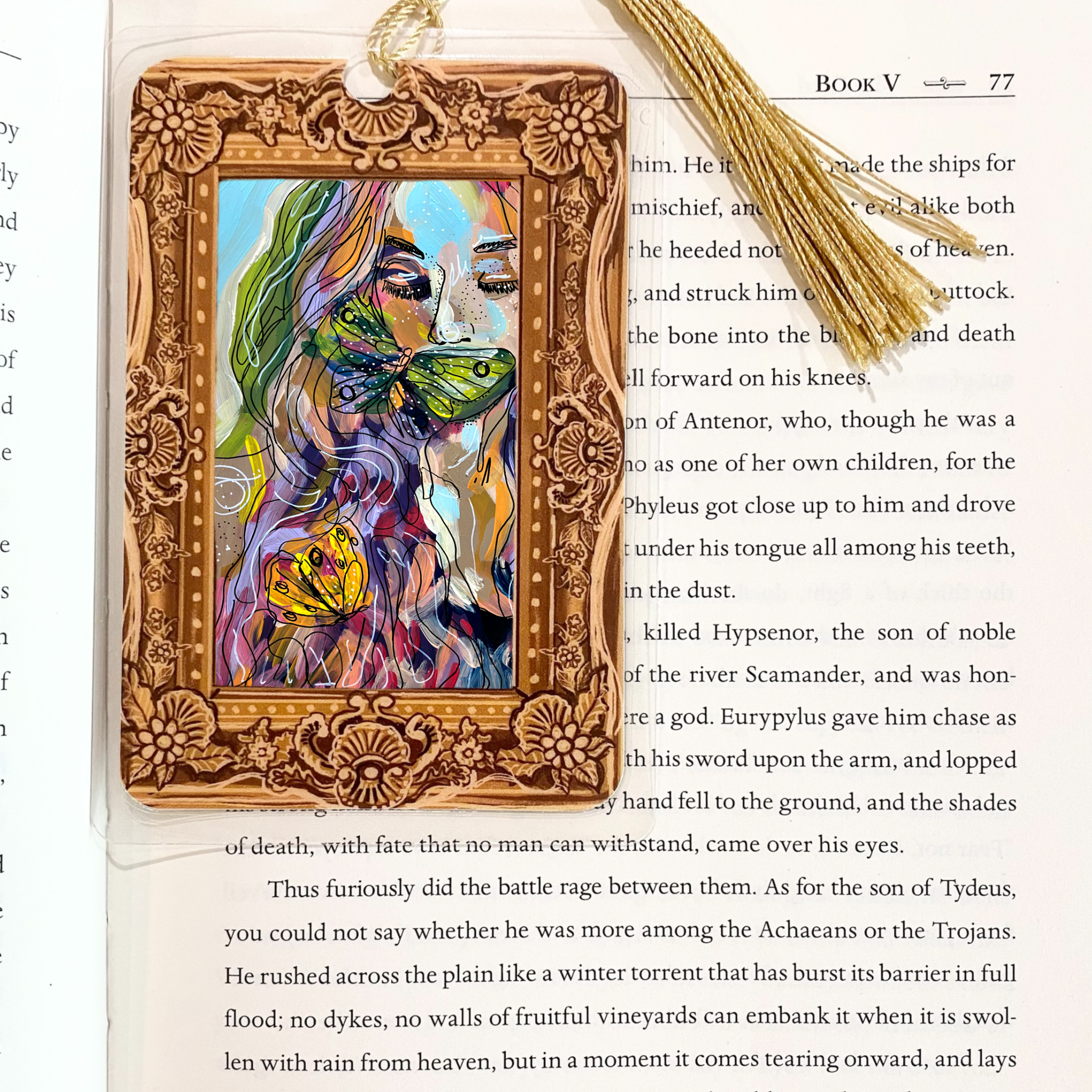 Viral Fine Art Painting Bookmark