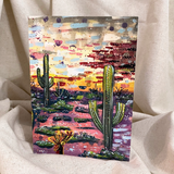 Arizona Tides Frameable Greeting Card