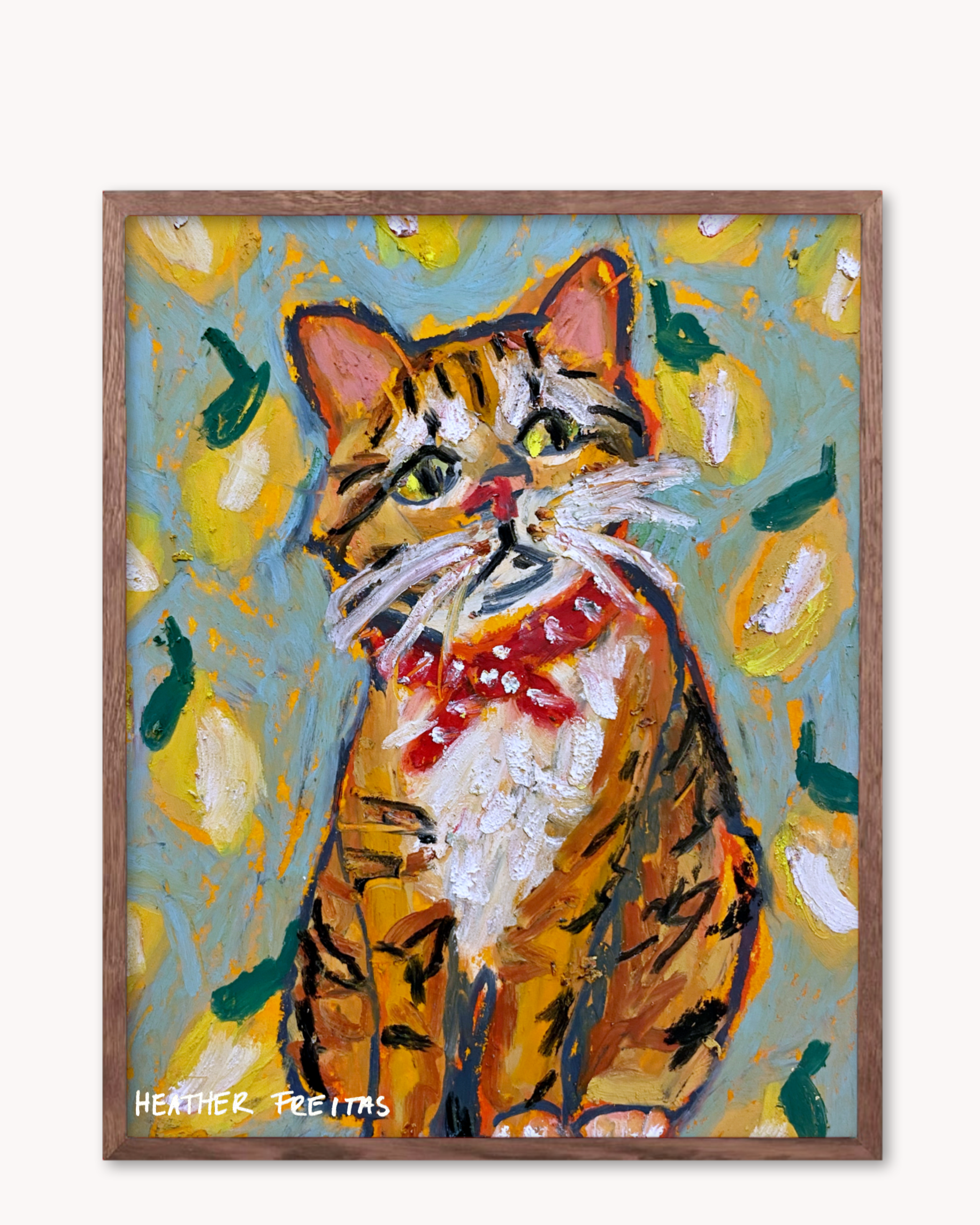 Life Gives You Lemons Cat - Limited Edition Print