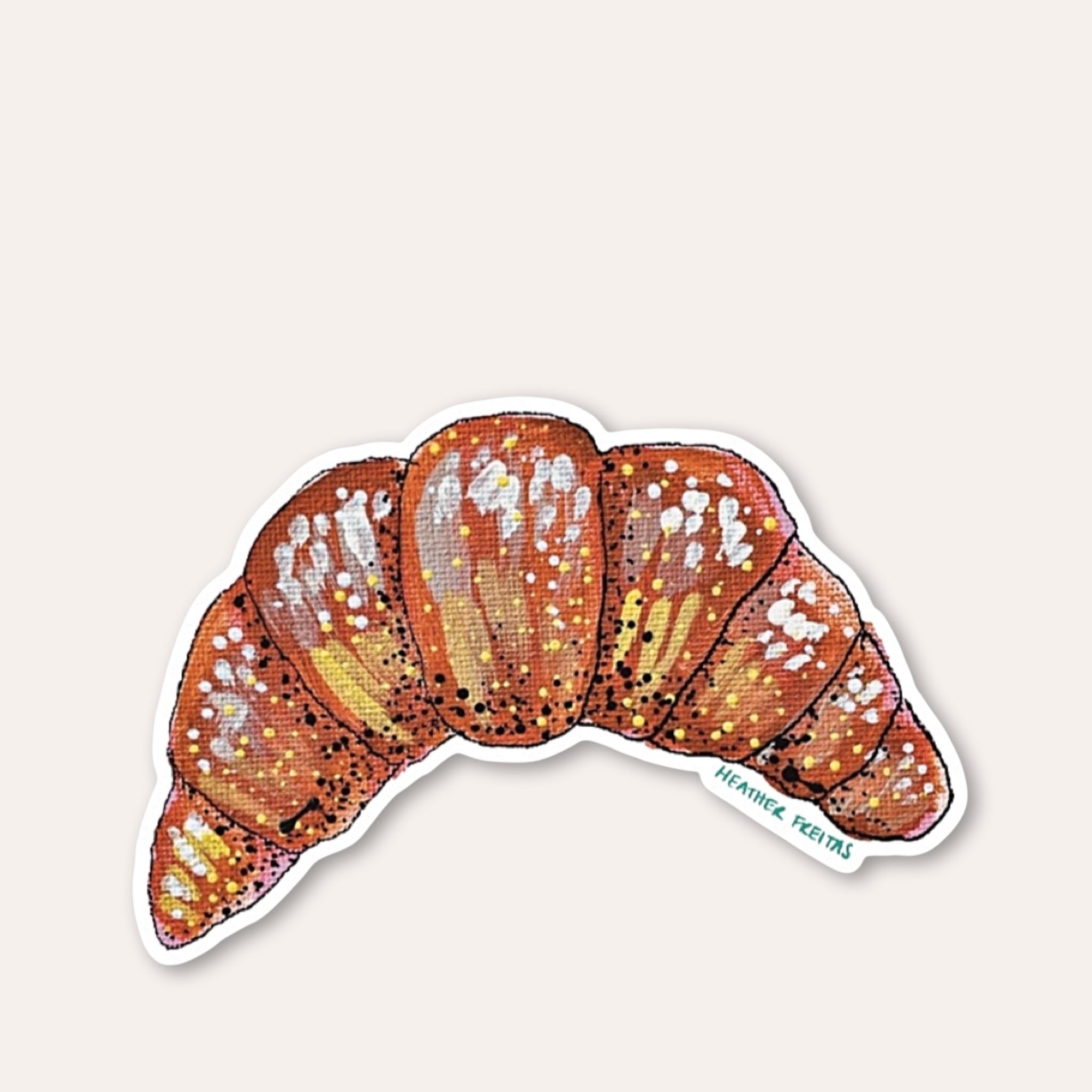 Croissant Sticker