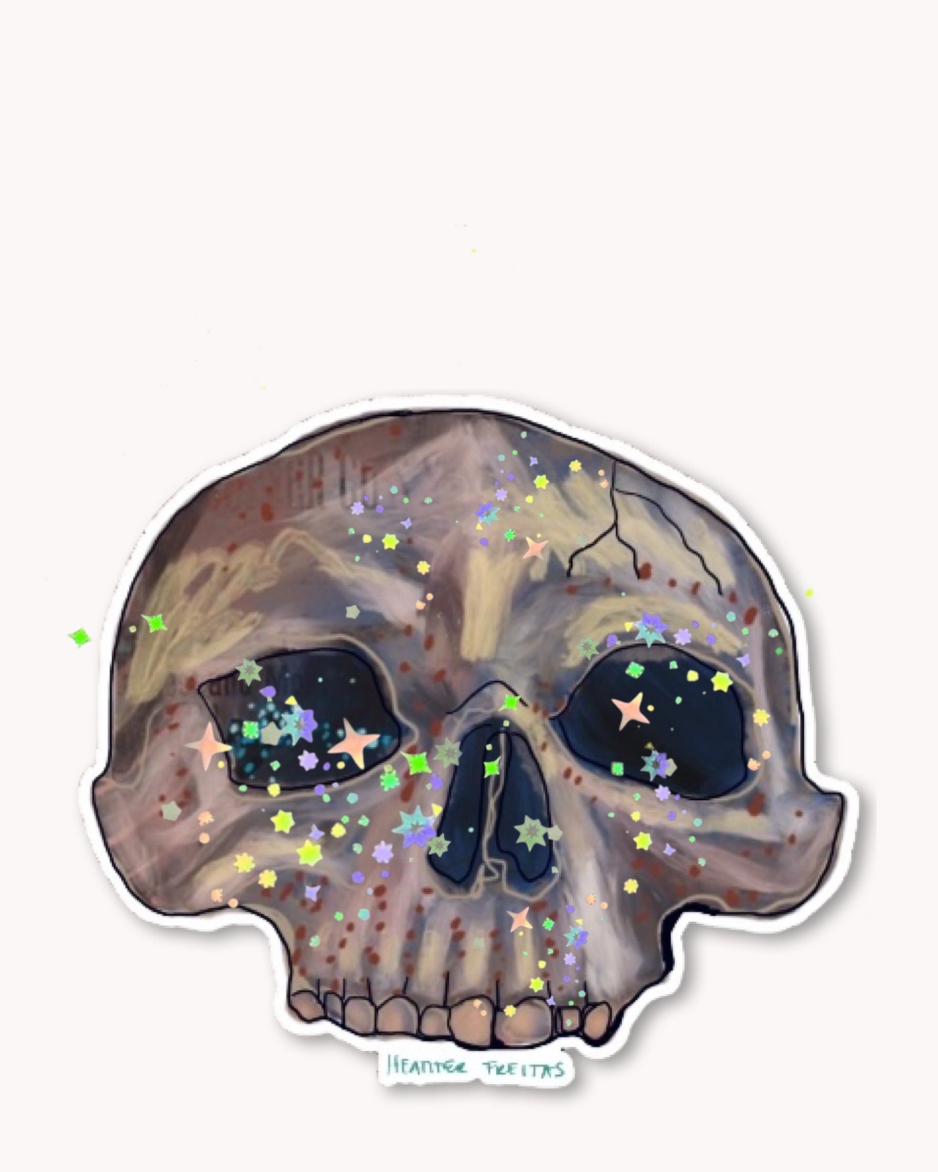 Skull Sticker