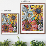 Flower Power Hand Signed Fine Art Print