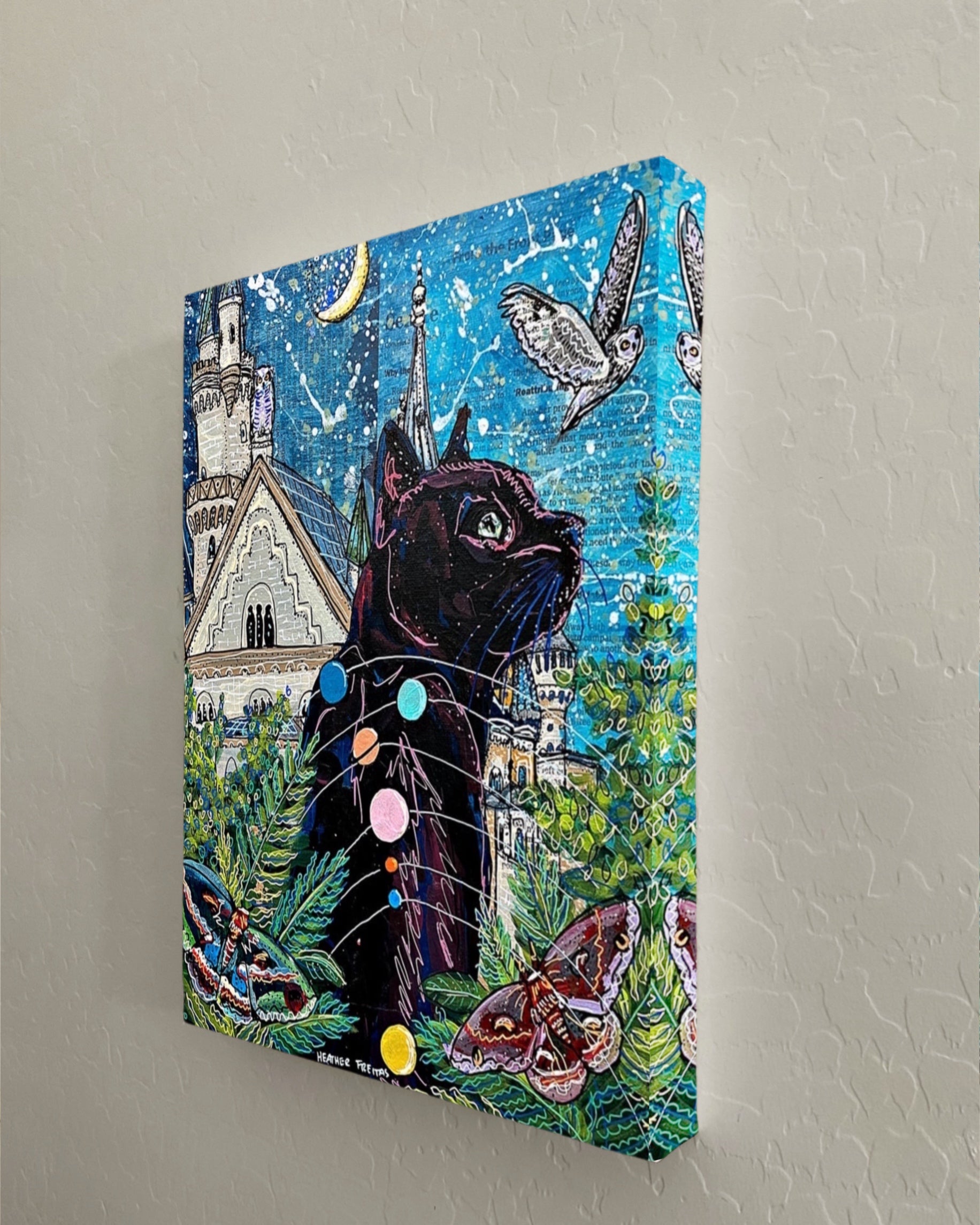 Jupiter Black Cat - Limited Edition Print