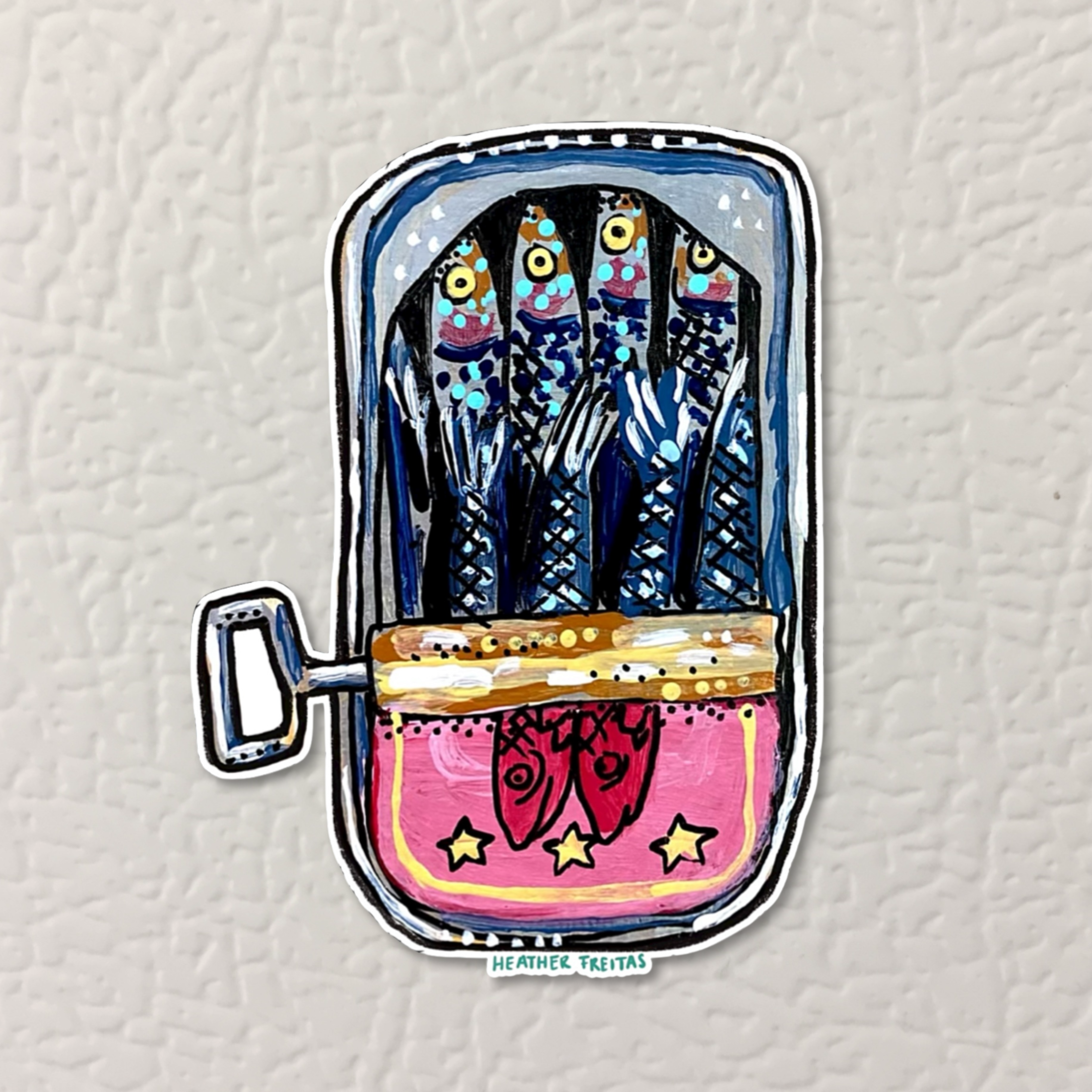 Sardines Magnet ( Die-Cut )