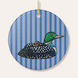 Loon Ceramic Ornament