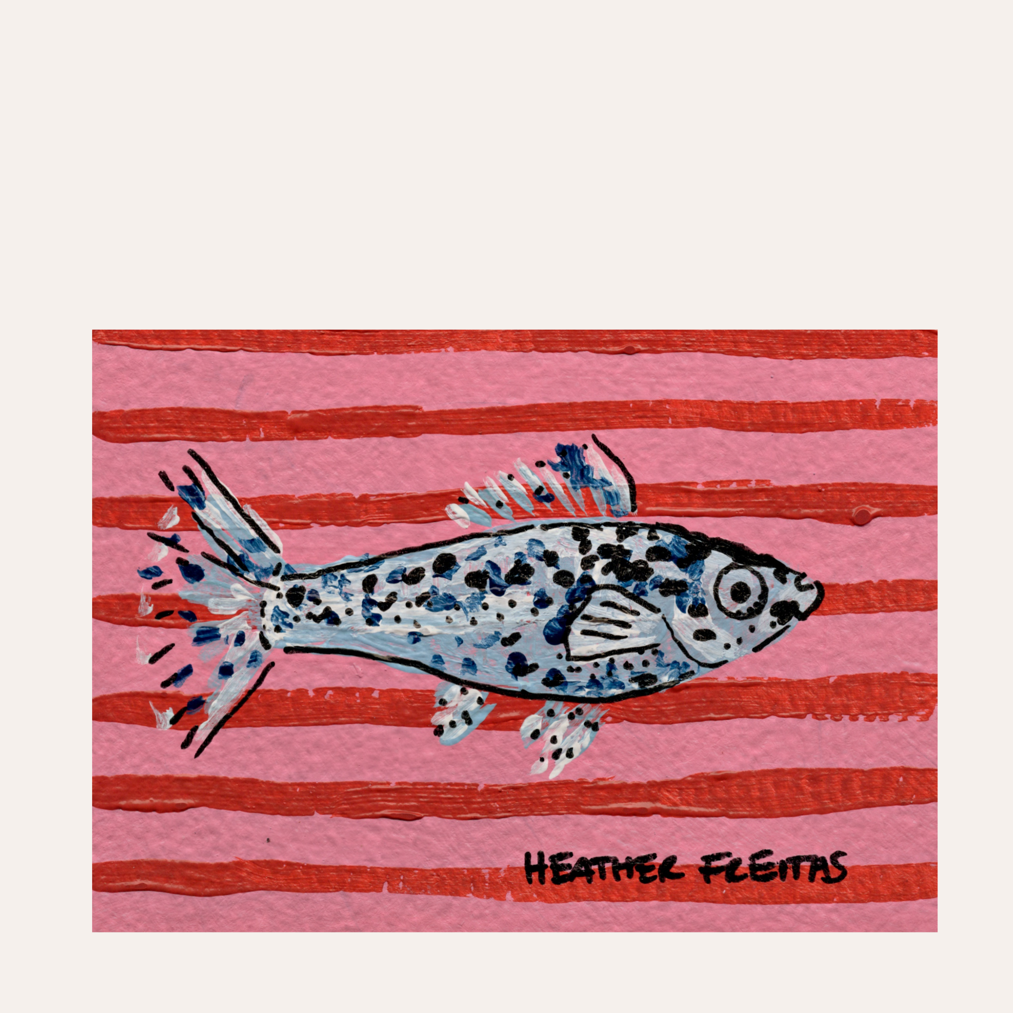 Spotted Molly Mini Fine Art Print
