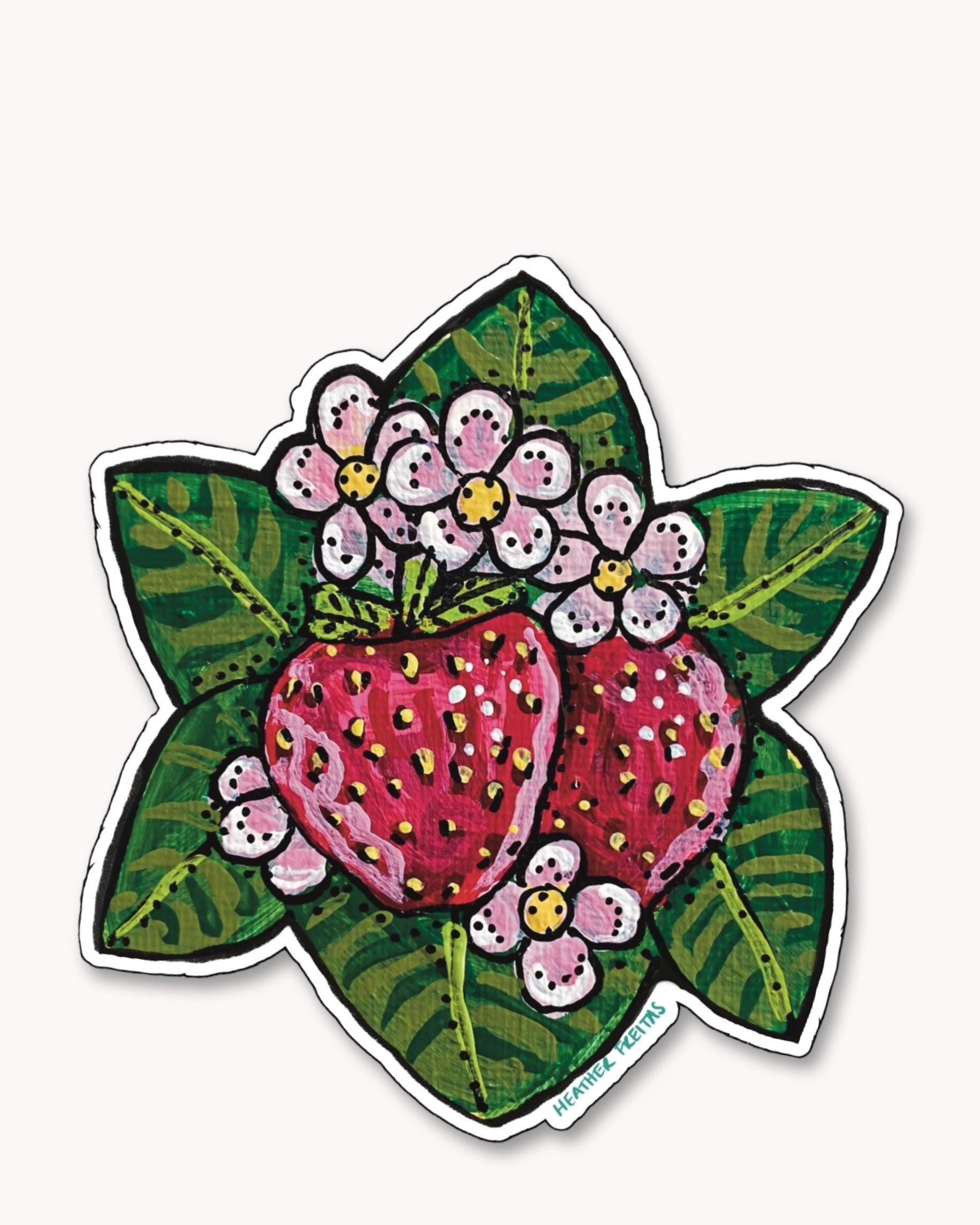 Strawberry Sticker