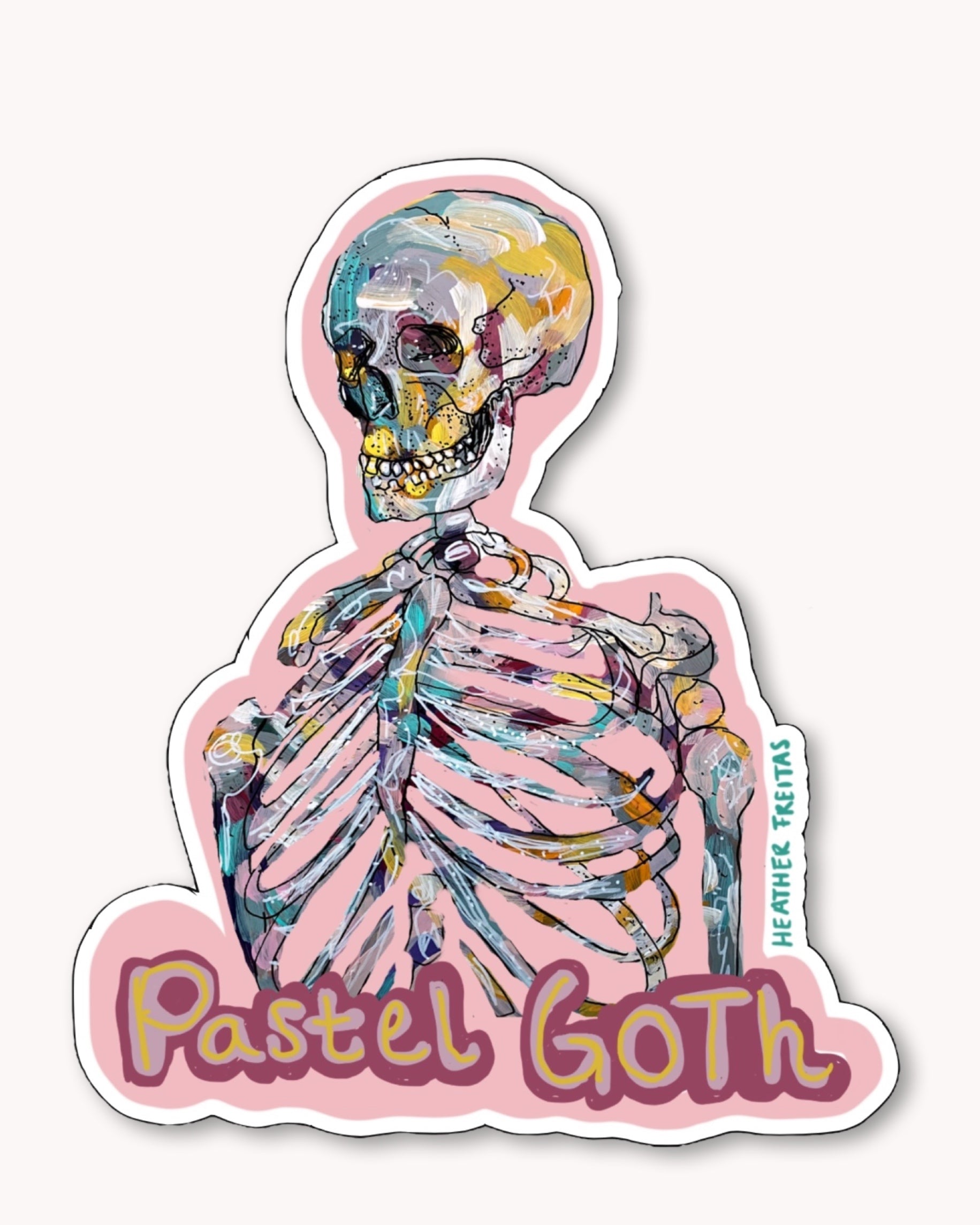 Pastel Goth Sticker