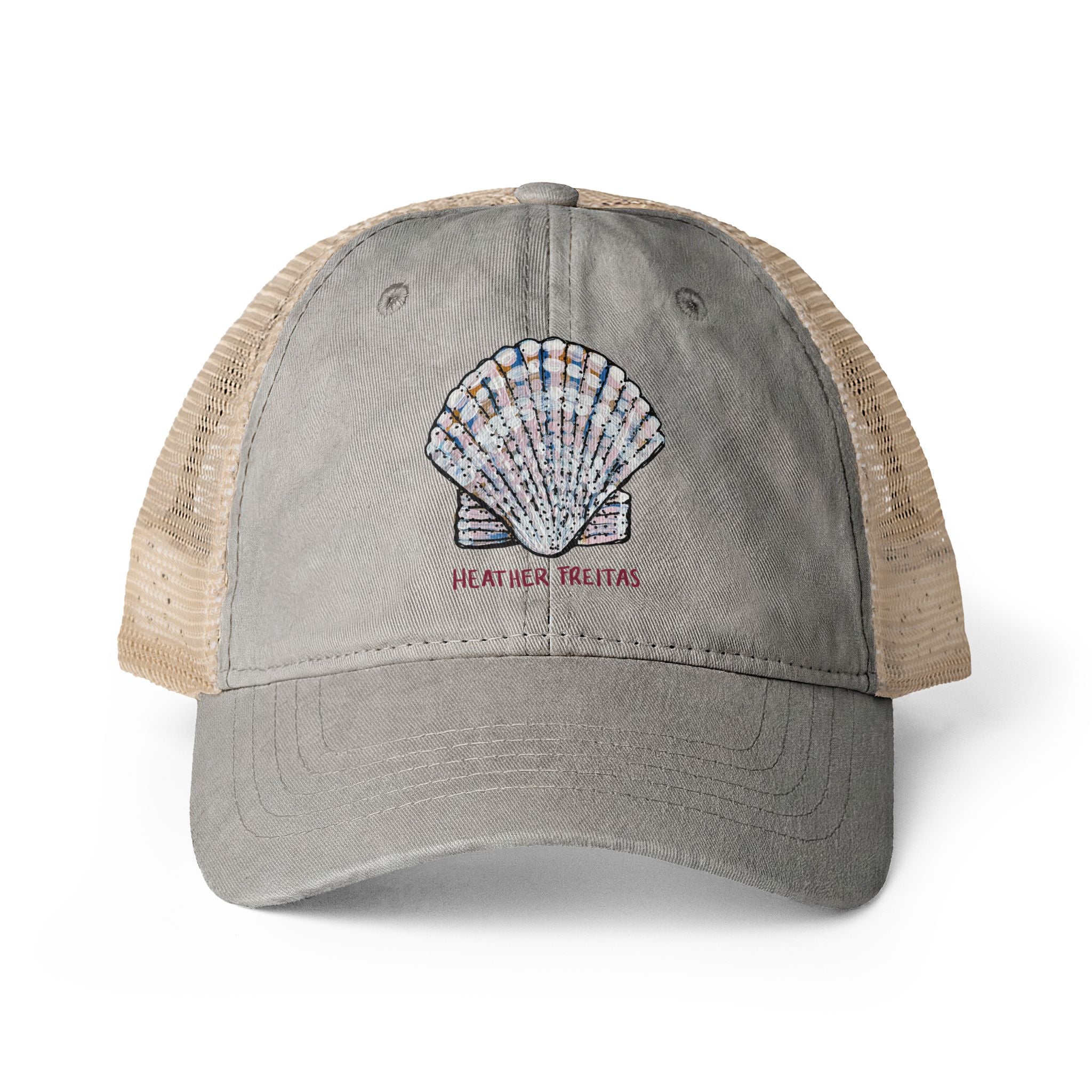 Shell Women's Washed Mesh-Back Cap