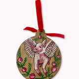 When Pigs Fly Hand Painted Ornament