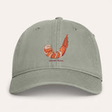 Shrimp Washed Cotton Cap