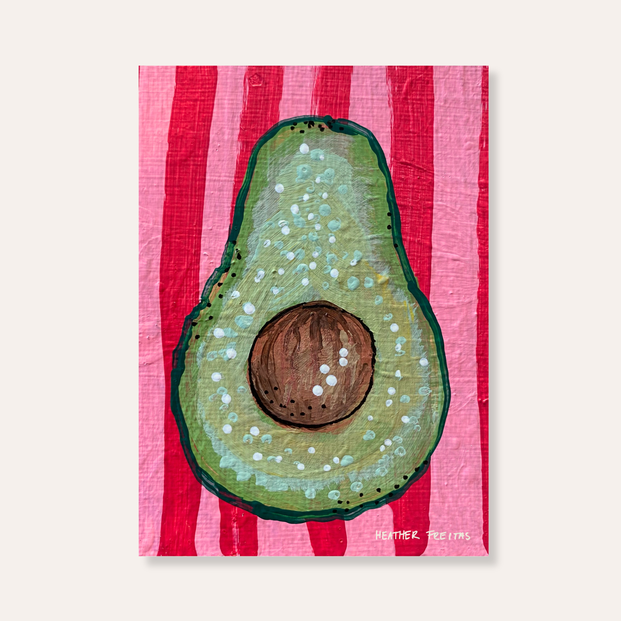Avocado Mini Fine Art Print