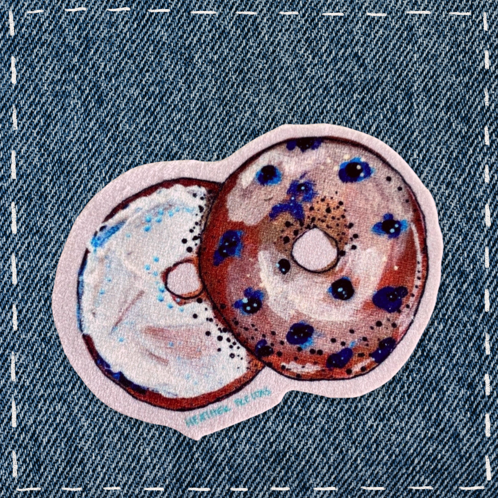 Bagel - Sew On Velveteen Patch