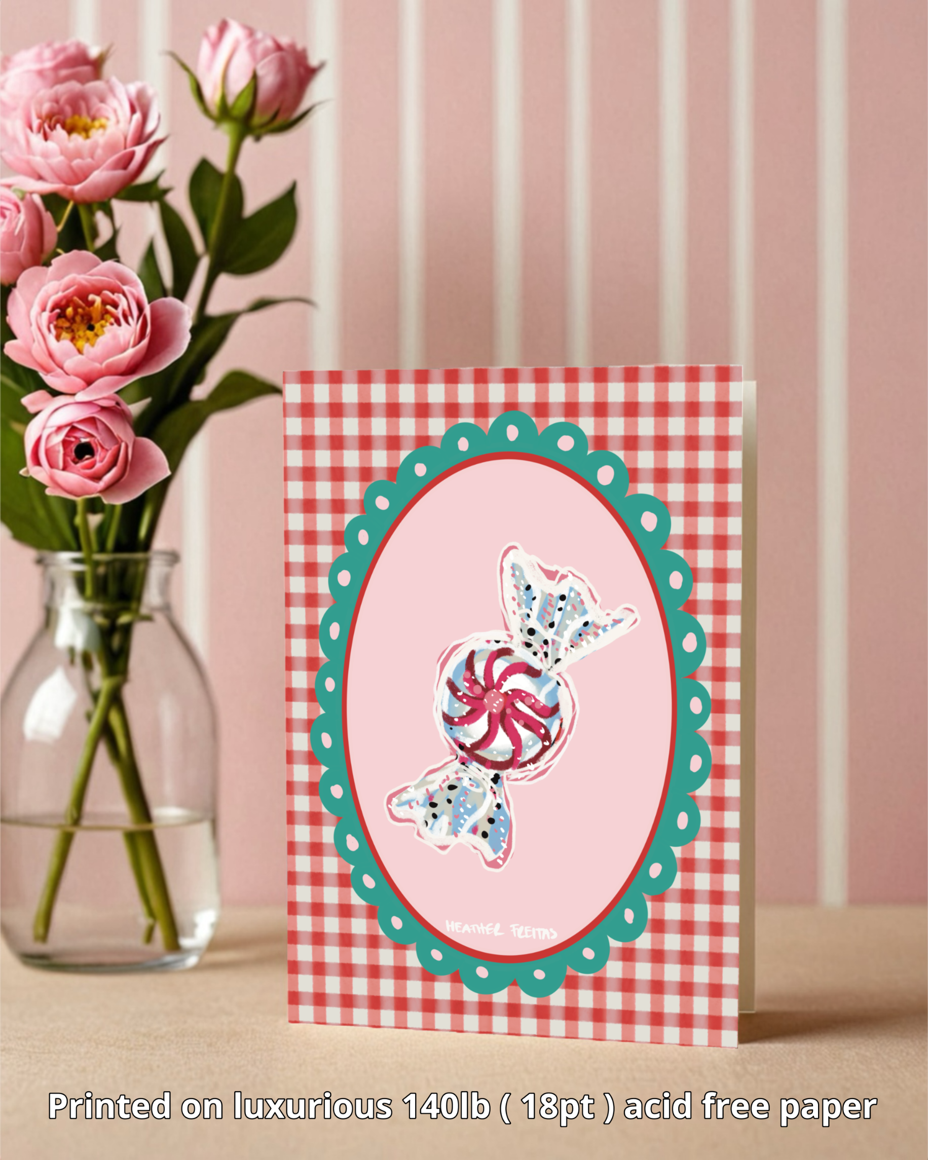 Peppermint - Greeting Card / Fine Art Print