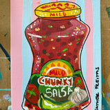 Mild Salsa ( Original Painting )