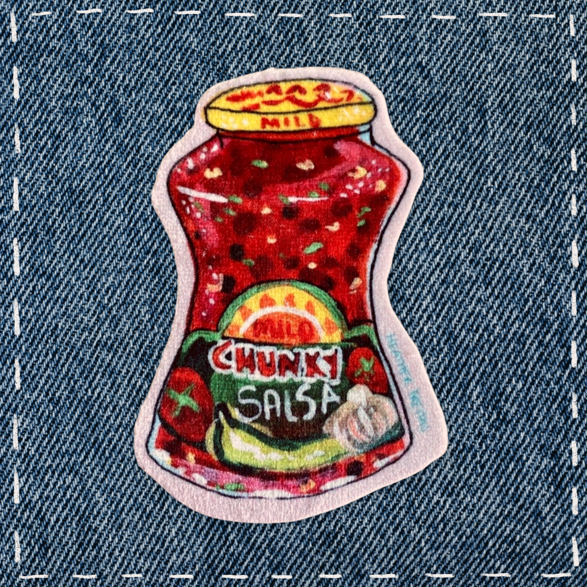 Salsa - Sew On Velveteen Patch