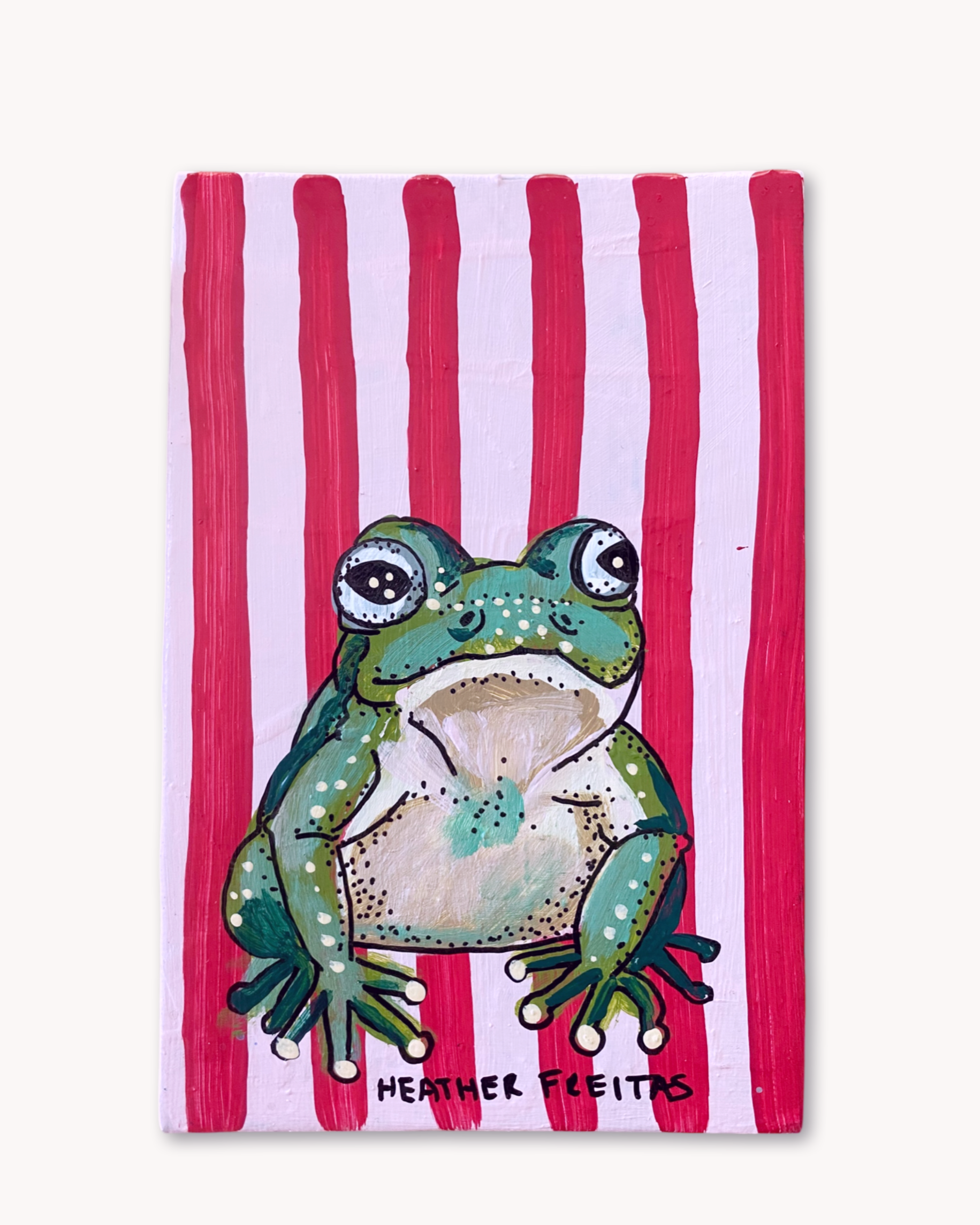 Frog Pond ( Original Painting )