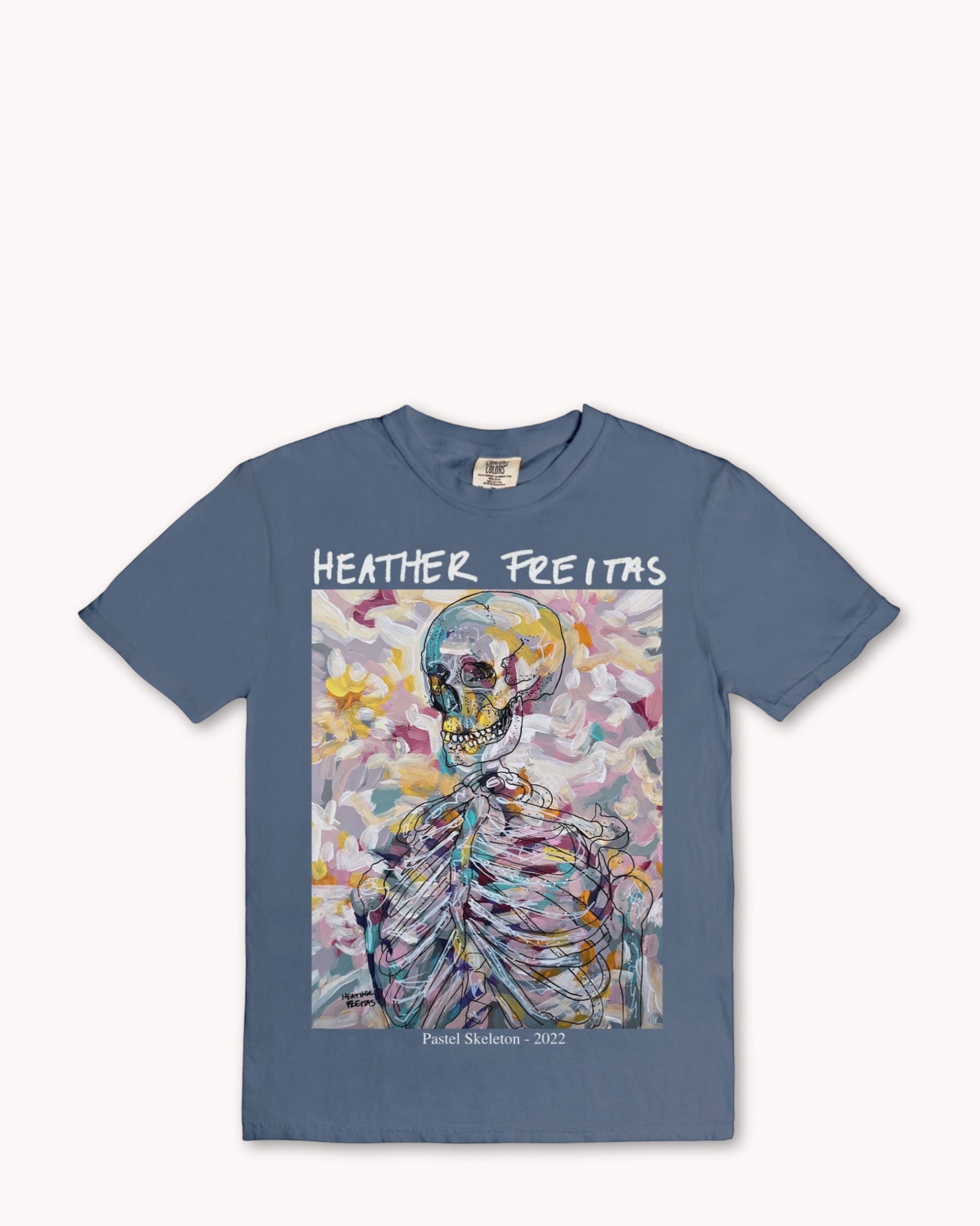 Pastel Skeleton Tee