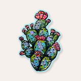 Prickly Pear Cactus Vinyl Sticker
