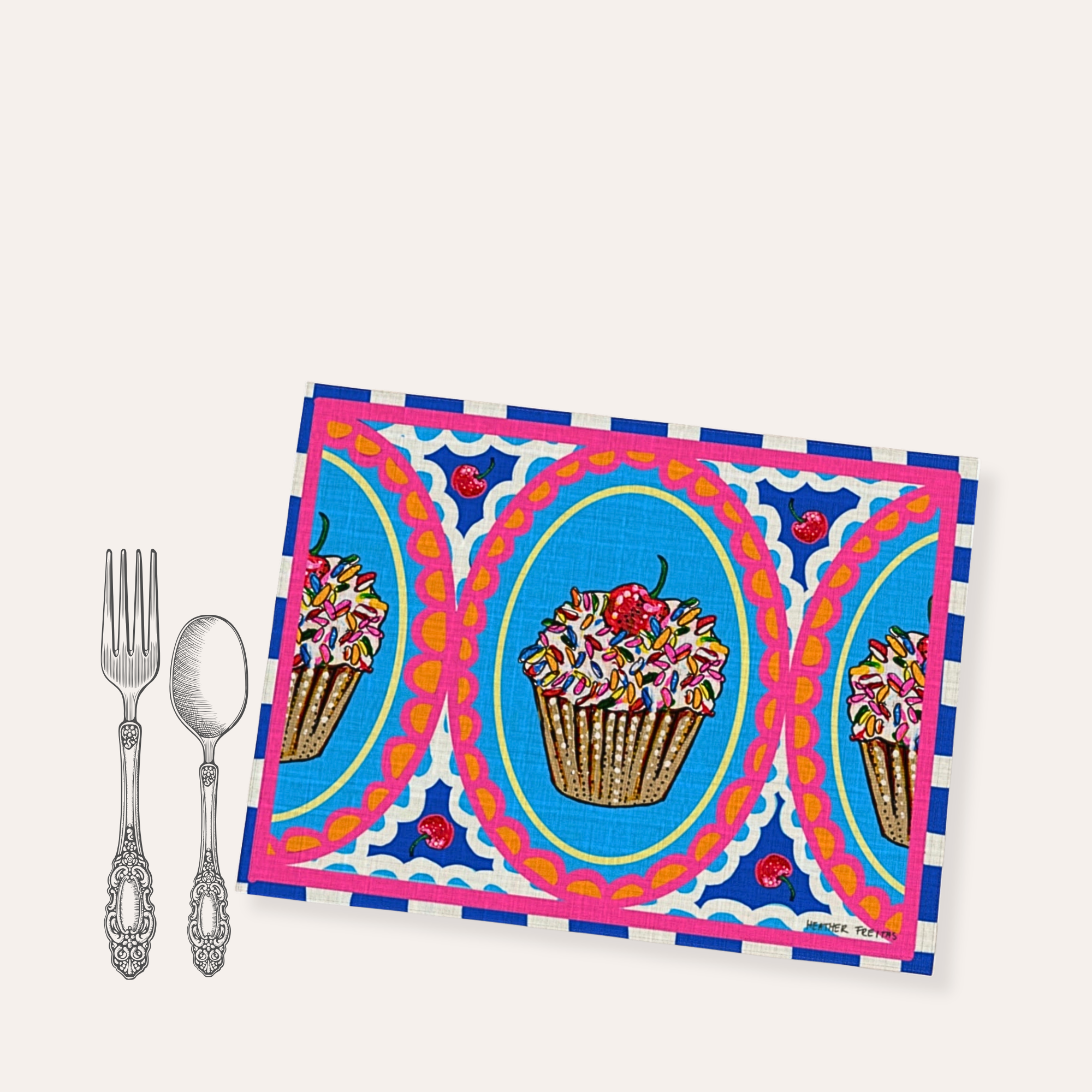 Cupcake Placemat