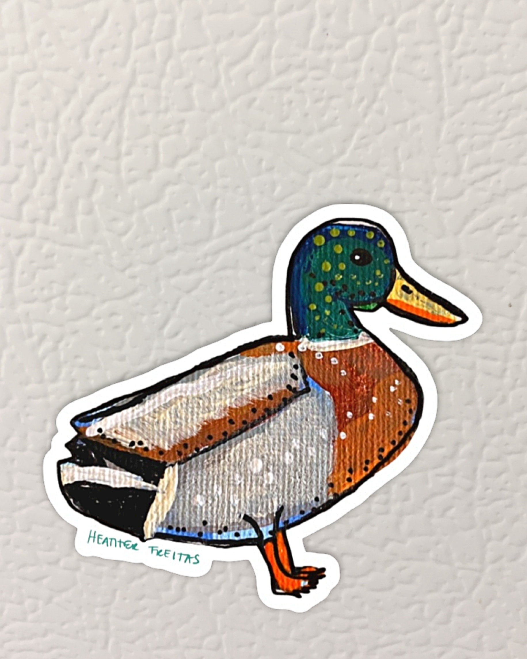Mallard Magnet ( Die-Cut )