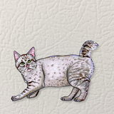 American Bobtail Cat Magnet ( Die-Cut )