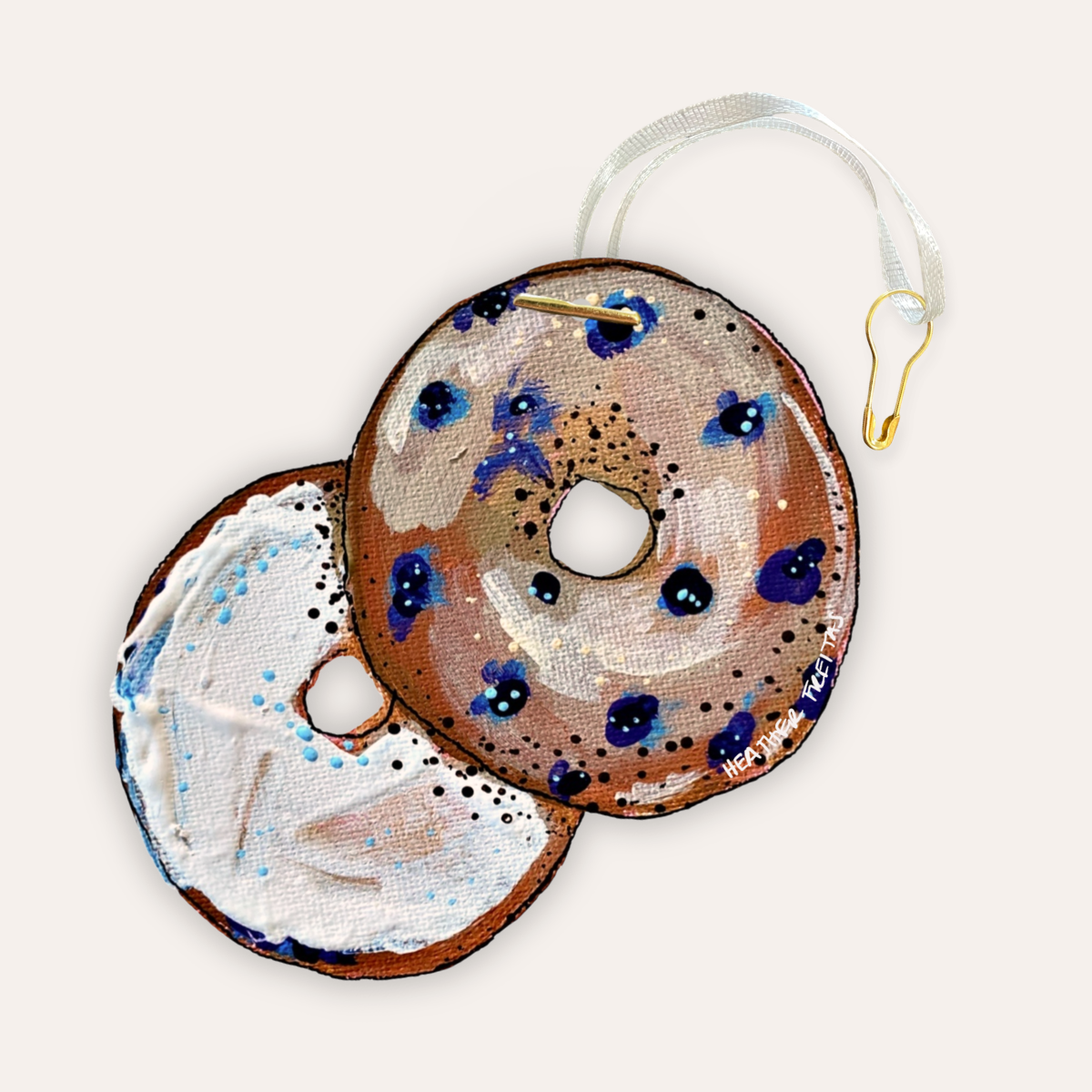 Bagel Gift Tag