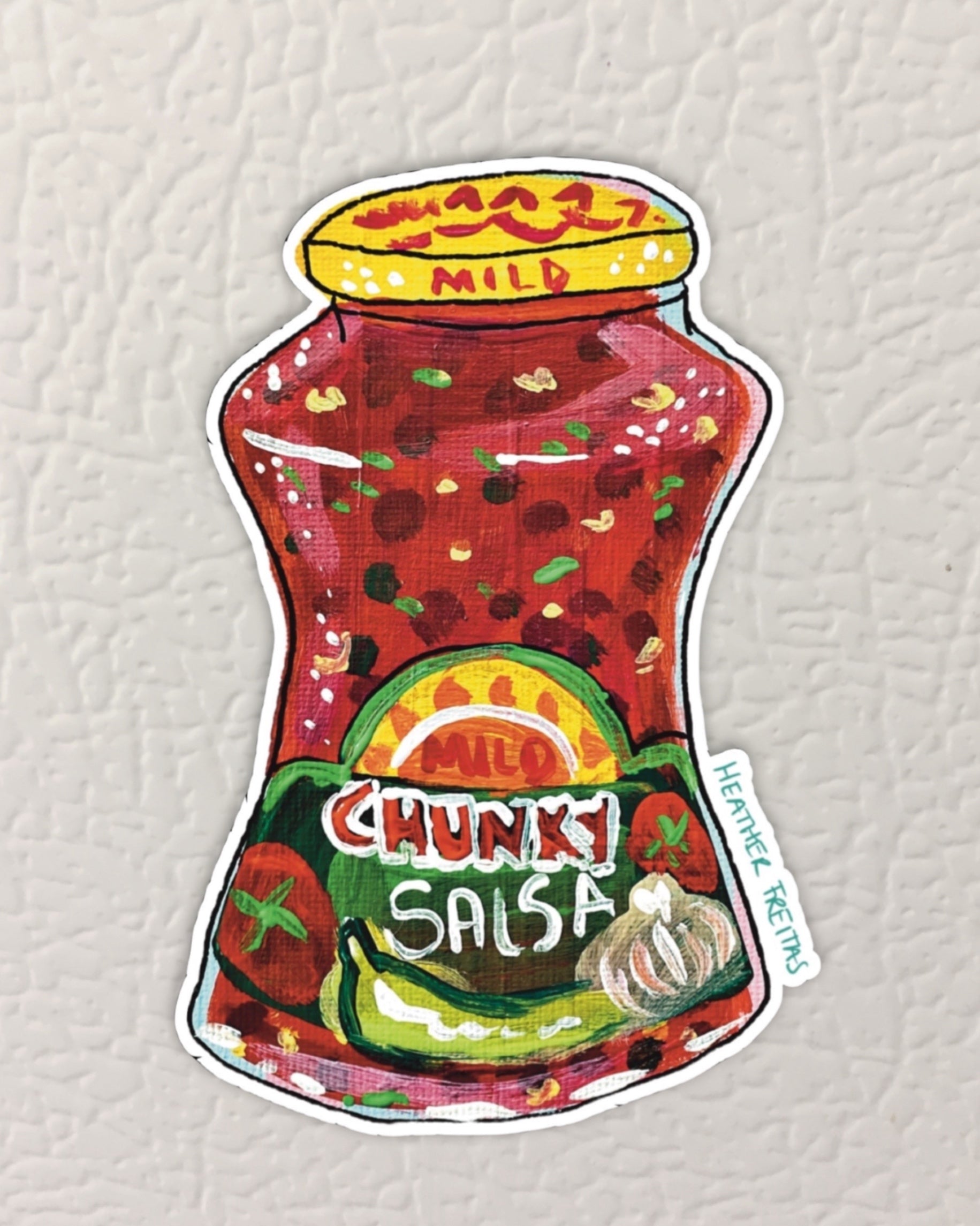 Salsa Magnet ( Die-Cut )