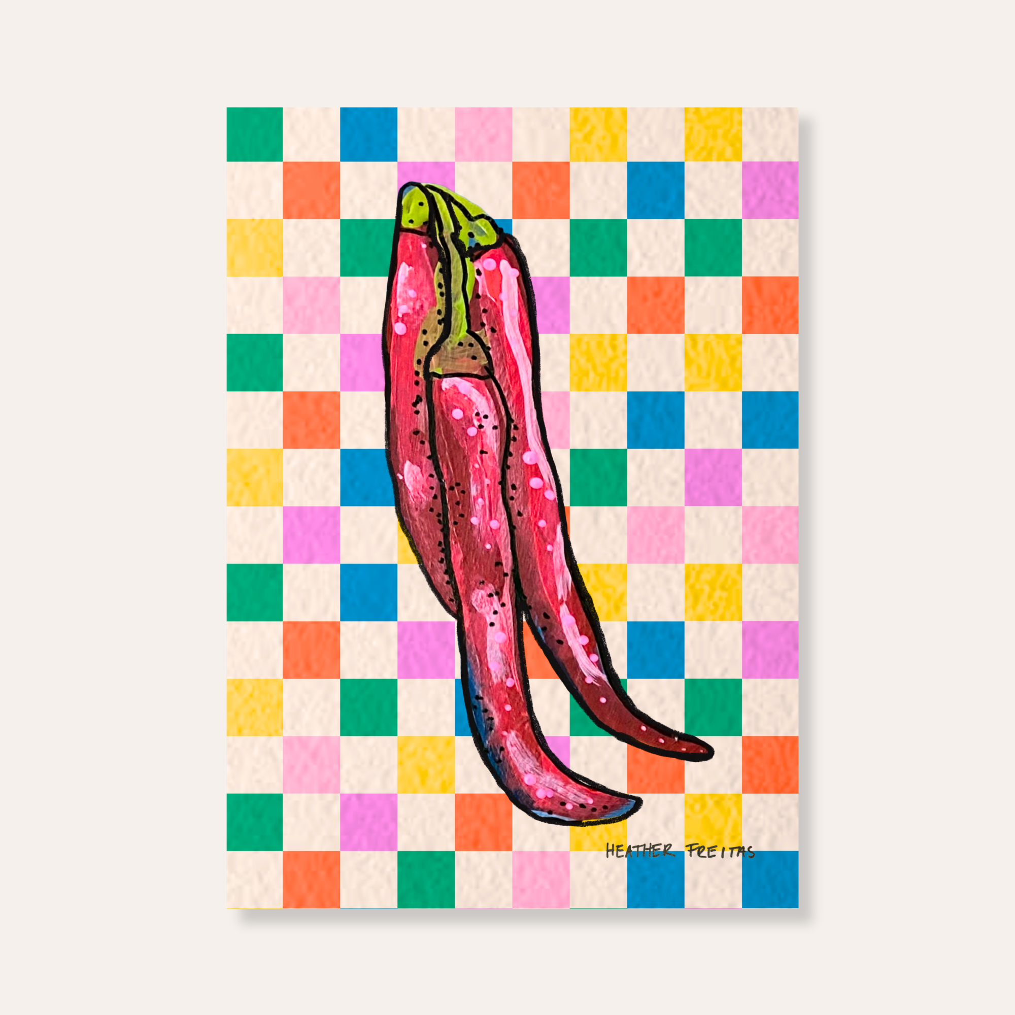 Chili Mini Fine Art Print