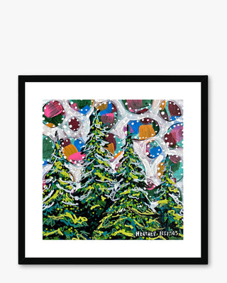 Pretty Pines Framed & Mounted Print